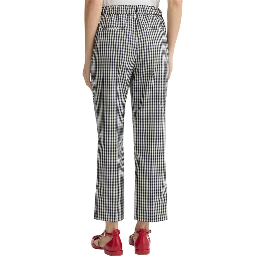 Pantaloni cropped check da donna Liu Jo | WA5287T1811M9461